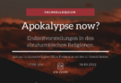Fachkolloquium am 18.3.2022 „Apokalypse now?“